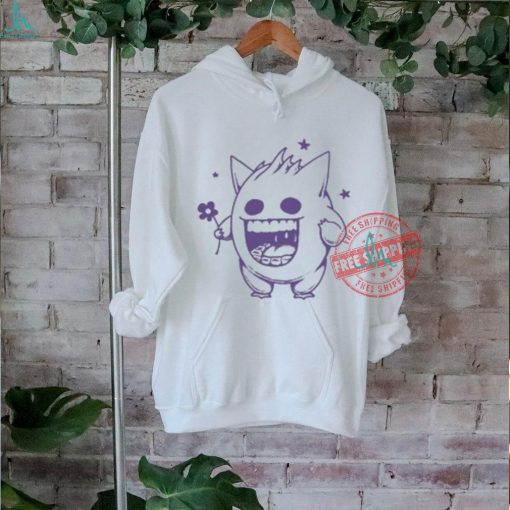 K45ink Gengar Flower T Shirt