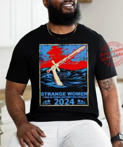 Kalama Harris strange women lying in ponds distributing swords shirt