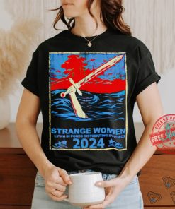 Kalama Harris strange women lying in ponds distributing swords shirt