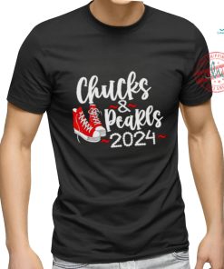 Kamala Harris 2024 chucks and pearls shirt