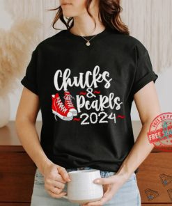 Kamala Harris 2024 chucks and pearls shirt