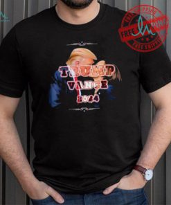 Kamala Harris And Trump Kissing Trump Vance 2024 T shirt