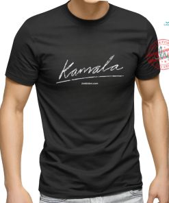 Kamala Harris For President Kamala Signature Shirt, hoodie, sweater, long sleeve and tank top Kamala Harris For President Kamala Signature Shirt