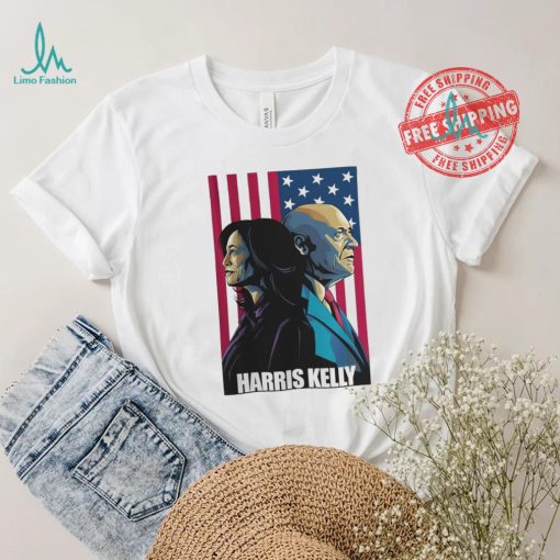 Kamala Harris Mark Kelly Campaign Flag Election 2024 Shirt