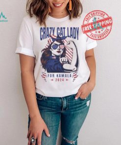 Kamala Harris Shirt Childless Cat Ladies for Kamala Harris 47 Funny Pro Kamala Shirt