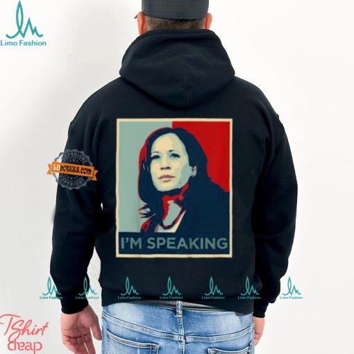 Kamala Harris Shirt I’m Speaking Quote Joe Biden 2024 Unisex T Shirt