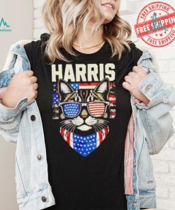 Kamala Harris for President 2024 Funny Cat Graphic shirt