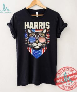 Kamala Harris for President 2024 Funny Cat Graphic shirt