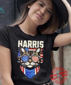 Kamala Harris for President 2024 Funny Cat Graphic shirt