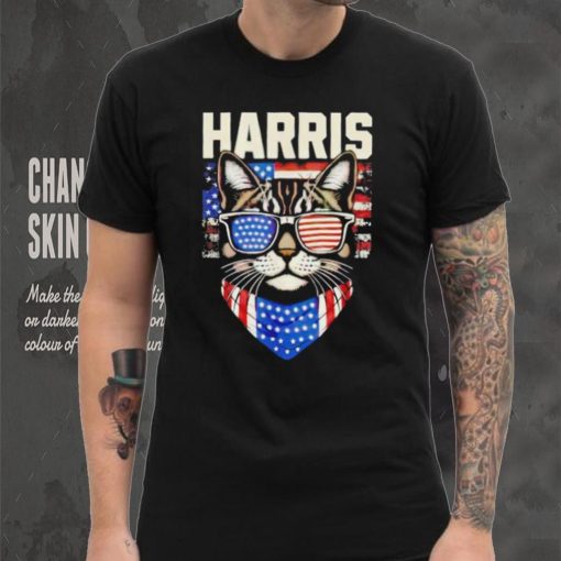 Kamala Harris for President 2024 Funny Cat Graphic shirt