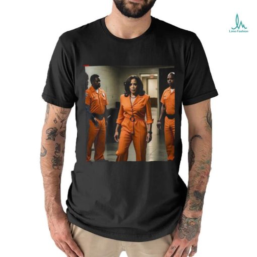 Kamala Harris prisoner shirt