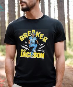 Kansas City Royals Bo Jackson breaker cartoon shirt