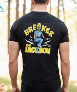 Kansas City Royals Bo Jackson breaker cartoon shirt