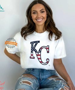 Kansas City Royals K C logo x Flag of the United States shirt, hoodie, sweater, long sleeve and tank top Kansas City Royals K C logo x Flag of the United States shirt