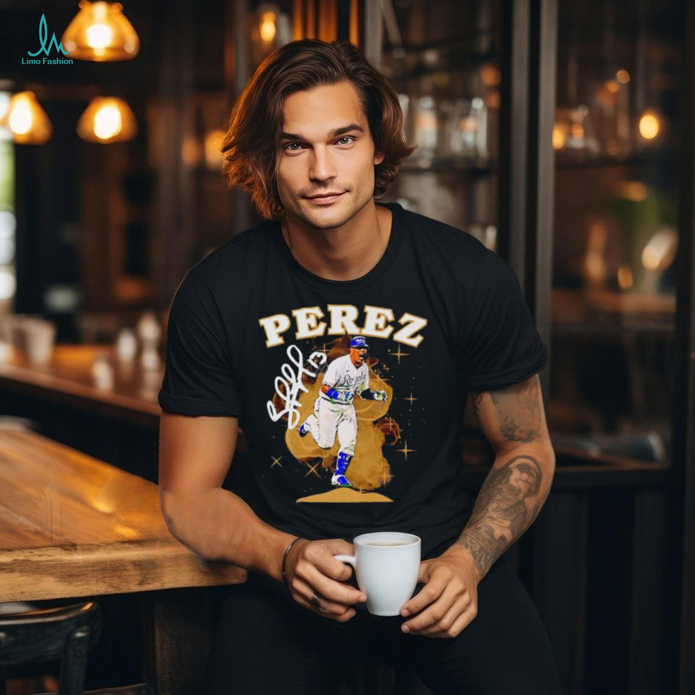 Kansas City Royals Salvador Perez scream signature shirt Kansas City Royals Salvador Perez scream signature shirt