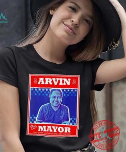 Kapu Coffee Arvin for Mayor no limp lumpia will be served shirt