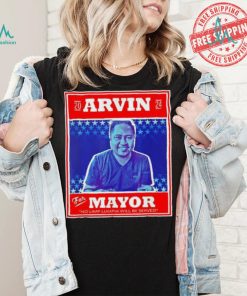 Kapu Coffee Arvin for Mayor no limp lumpia will be served shirt