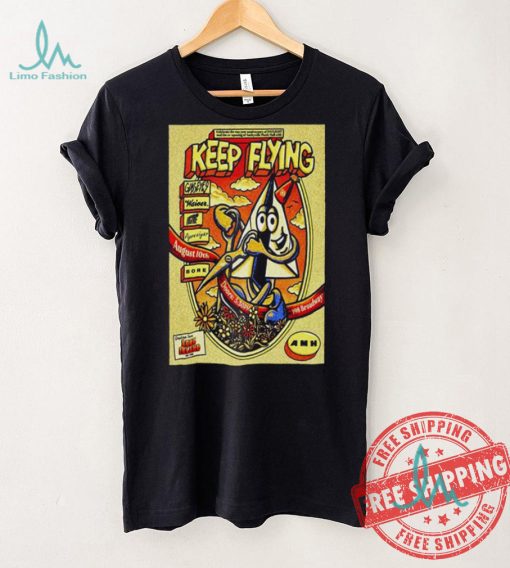 Keep Flying Aug 10 2024 Amityville Music Hall Amityville NY Poster Shirt