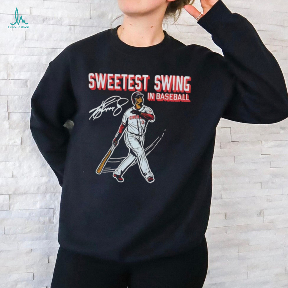 Ken Griffey Jr. sweetest swing in Baseball Cincinnati Reds signature shirt Ken Griffey Jr. sweetest swing in Baseball Cincinnati Reds signature shirt