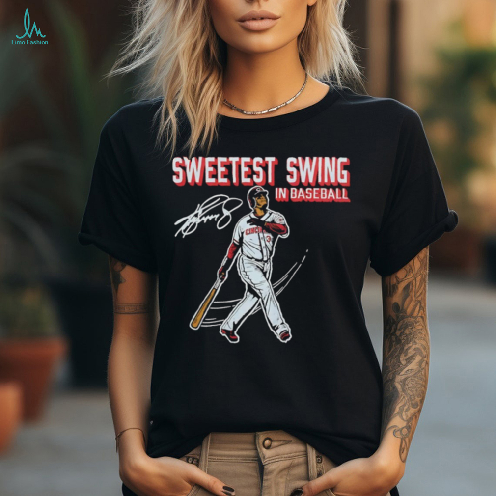 Ken Griffey Jr. sweetest swing in Baseball Cincinnati Reds signature shirt Ken Griffey Jr. sweetest swing in Baseball Cincinnati Reds signature shirt