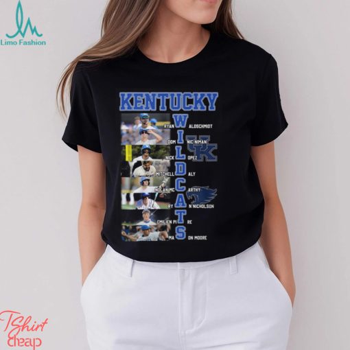 Kentucky Wildcats Baseball Team Players 2024 Shirt