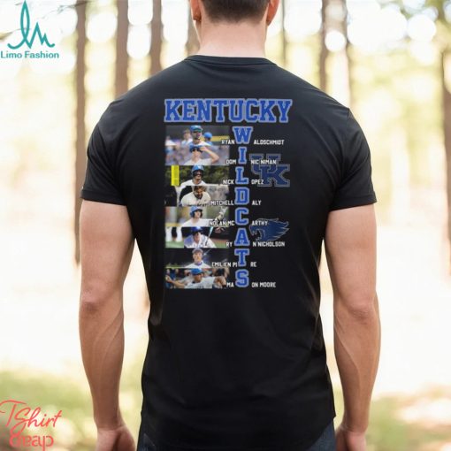 Kentucky Wildcats Baseball Team Players 2024 Shirt