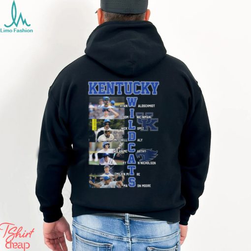 Kentucky Wildcats Baseball Team Players 2024 Shirt