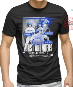 Kentucky first rounders in MLB Draft in Nick Mingione Era shirt