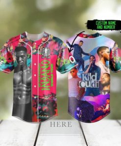 Kid Cudi Presents Insano World Tour Custom Baseball Jersey