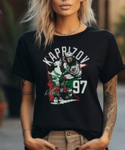 Kirill Kaprizov Minnesota State Outline T Shirt