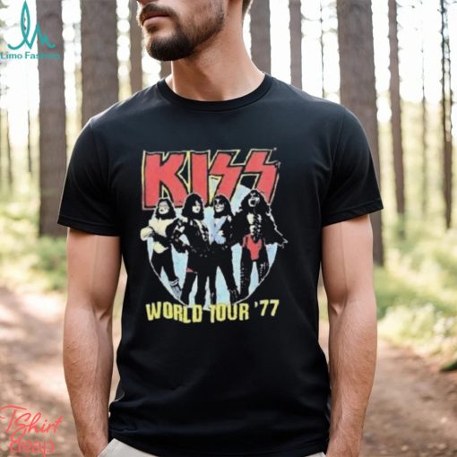 Kiss World Tour 77 Vintage Shirt