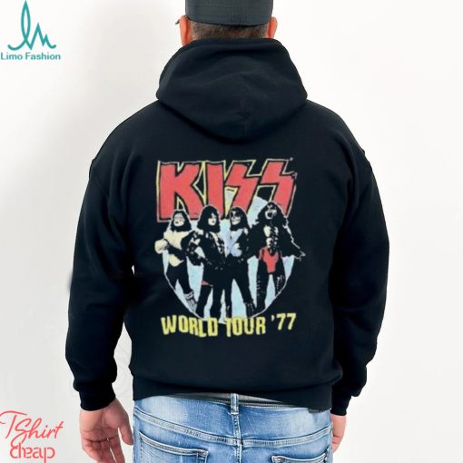 Kiss World Tour 77 Vintage Shirt