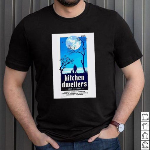 Kitchen Dwellers July 2024 Tour Poster Shirt