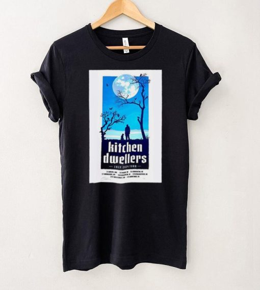 Kitchen Dwellers July 2024 Tour Poster Shirt