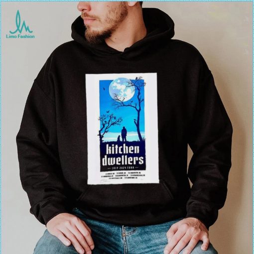 Kitchen Dwellers July 2024 Tour Poster Shirt