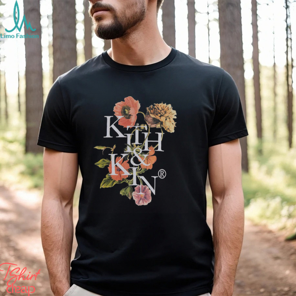 Kith Women Kith & Kin Flora Vintage Tee Shirt Kith Women Kith & Kin Flora Vintage Tee Shirt