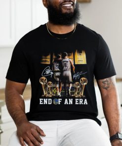 Klay Thompson And Steph Curry End Of An Era Signatures Shirt