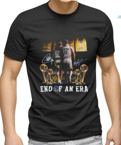 Klay Thompson And Steph Curry End Of An Era Signatures Shirt