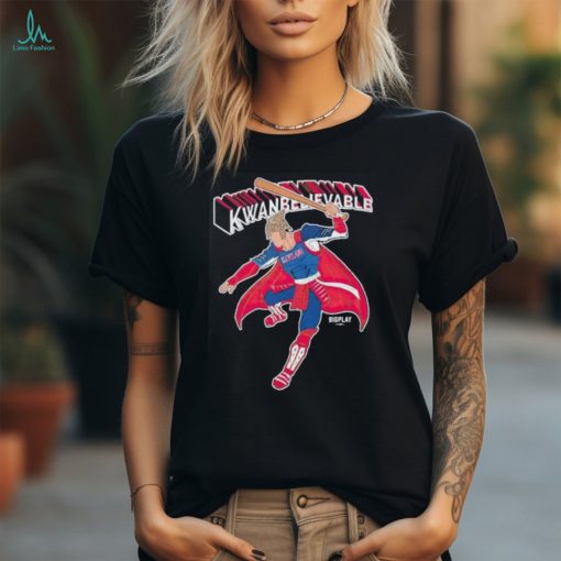 Kwanbelievable Cleveland baseball shirt