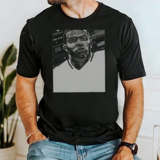 Kylian Mbappé French Football portrait shirt