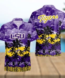 LSU TIGERS Palms Tree Hawaiian Shirt