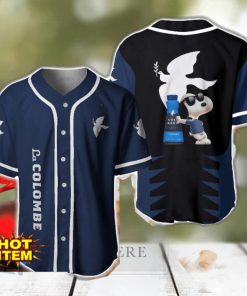 La Colombe Snoopy Baseball Jersey Shirt For Snoopy Lovers Gift Ideas