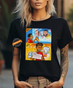 Lamine Yamal Euro 2024 Young Player of the Tournament shirt