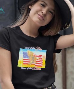 Land Of The Free Home Of The Brave United States Flag Shirt