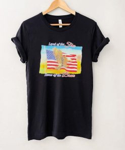 Land Of The Free Home Of The Brave United States Flag Shirt