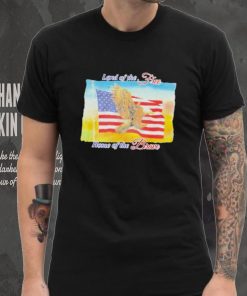 Land Of The Free Home Of The Brave United States Flag Shirt