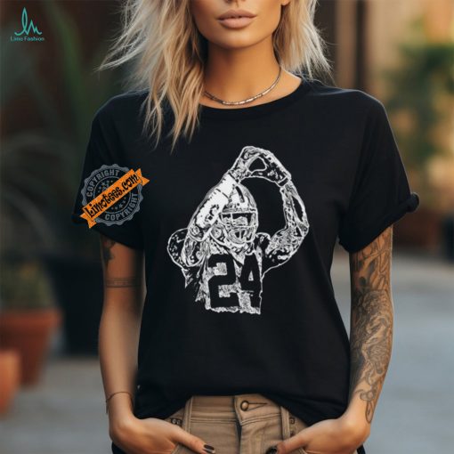 Las Vegas Raiders Charles Woodson 24 heart hands shirt