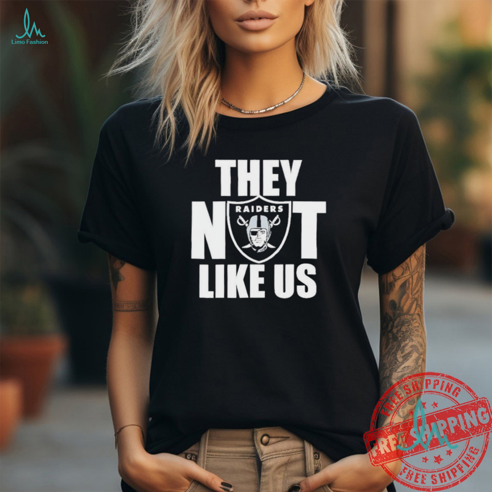 Las Vegas Raiders They Not Like Us Shirt Las Vegas Raiders They Not Like Us Shirt