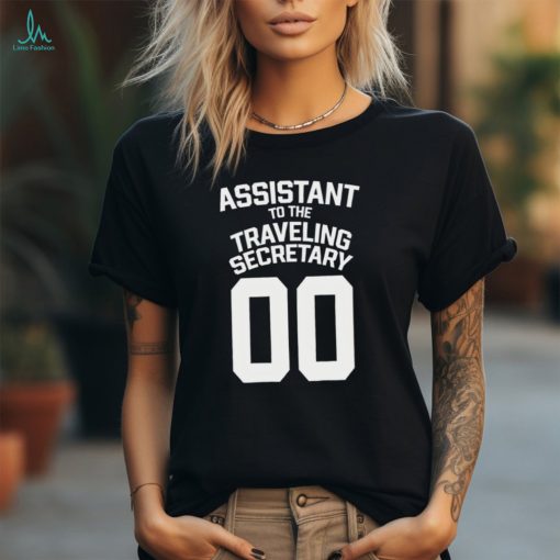 Laura Albanese assistant to the traveling secretary 00 shirt