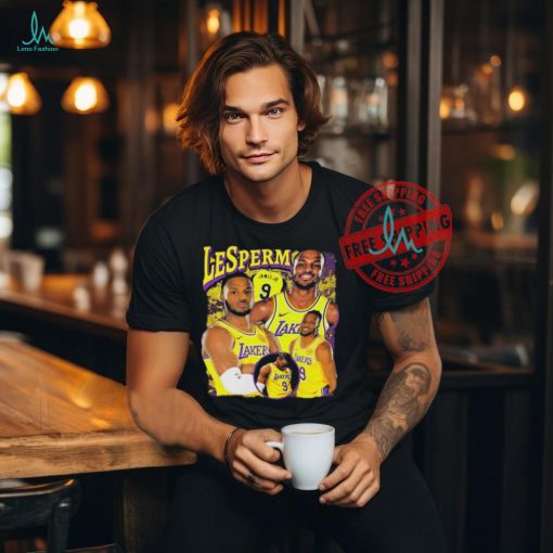 LeSperm James Jr Los Angeles Lakers T Shirts